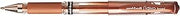 3x Uni-Ball Metallic Bronze Signo UM-153 Gel Impact Broad Colouring Writing Rollerball Pen 1.00mm Nib