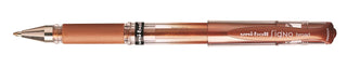 146813 "Signo Um-153" Gel Pen - Copper by Uni-Ball – 153, broad, 1 mm, Plastic, Bronze, Model 677625000