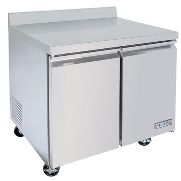 36 1/4" Worktop Refrigerator by MOTAK – 38.98x32.68x42.52, In Description, Check Images, Model MWR-36-X