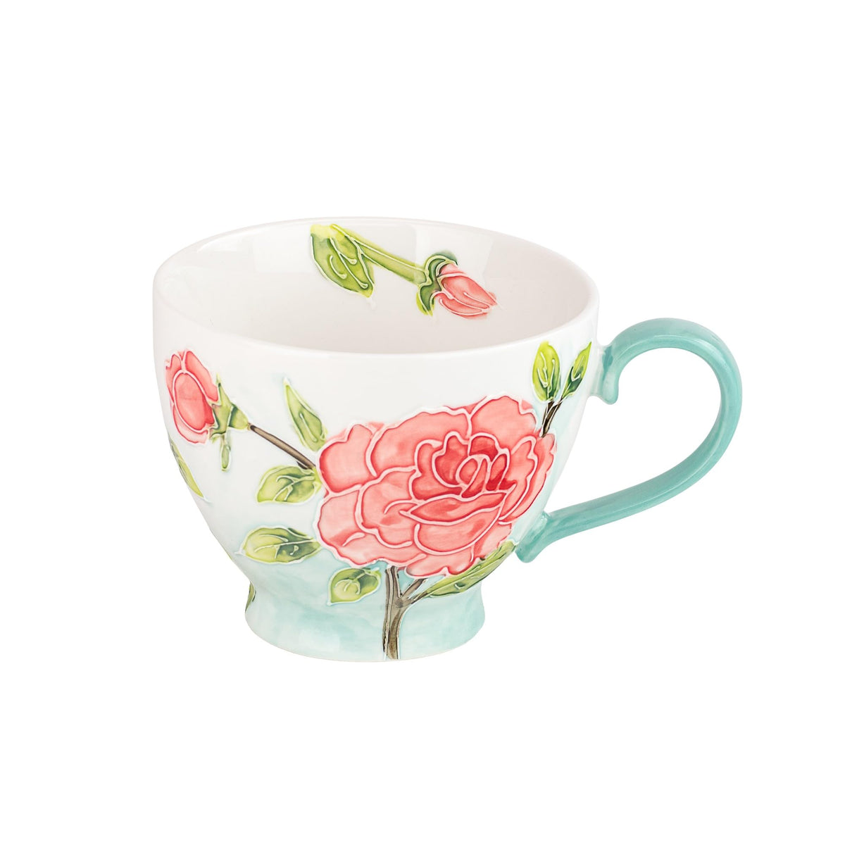 10 Strawberry Street Peonies / Large / Chic Mug Sets