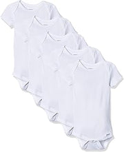 Gerber Baby Boys & Girls 5-Pack Solid Onesies Bodysuits