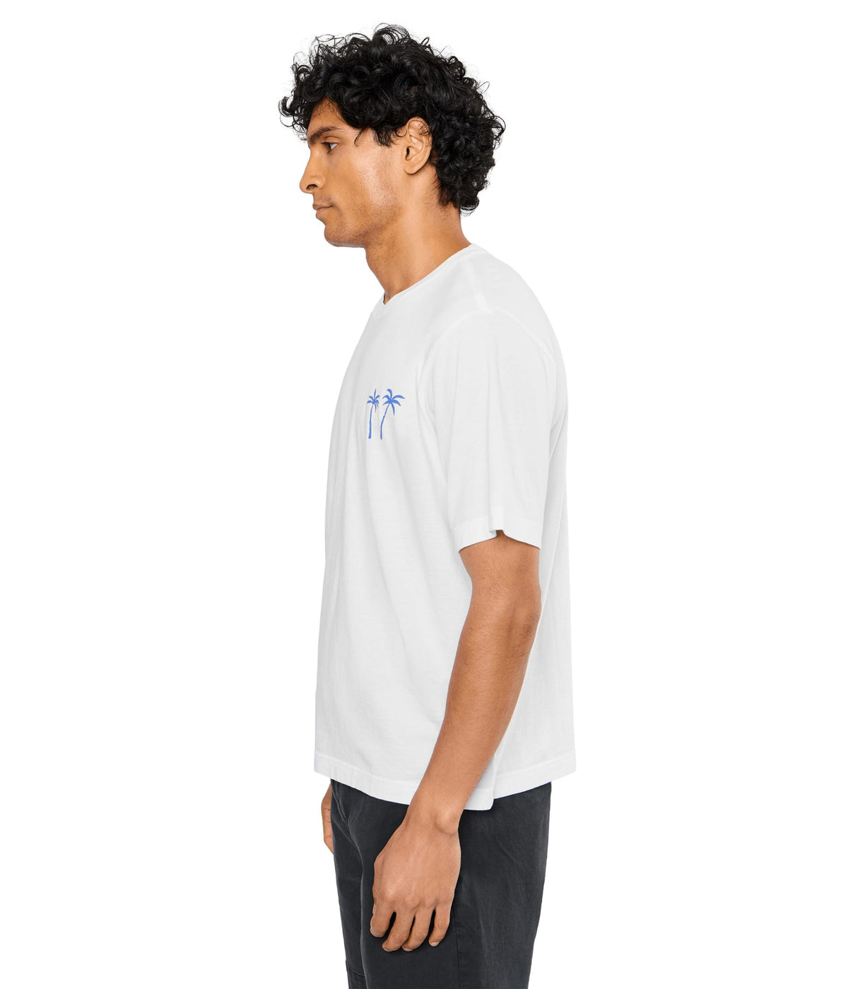 Vacation Boyfriend T by TravisMathew – X-Small, Cotton Blend, Bright White, Model A46404
