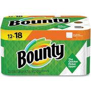Bounty 1 / 48 Count (Pack of 12) / White Paper Towels