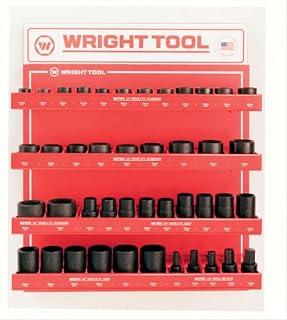 Wright Tool 43 Pc. 3/4" Dr. 6 Pt. Standard and Deep Sockets