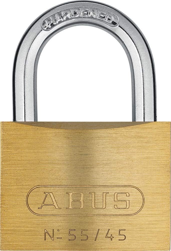 Keyed Padlocks by ABUS – Alloy Steel, Brass, Model 55/45