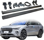 Deployable Electric Running Board Side Step Fits for Lincoln Nautilus CDX707 2024 2025 2026 Aluminum Black Intelligent Anti-Pinch