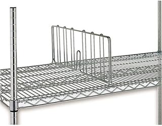 Metro DD18C Super Erecta Chrome Plated Shelf Divider, 18 Width x 8 Height by Metro