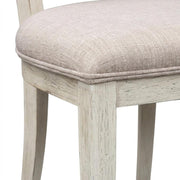 Solid Wood Splat Back Side Chair by Starlight Canyon Home – Solid + Manufactured Wood, White