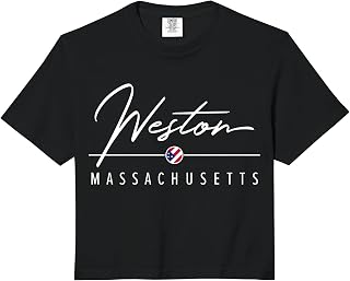 Weston Massachusetts (MA) Comfort Colors Crop Top