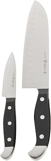 HENCKELS Statement Razor-Sharp 2-pc Knife Set, Santoku Knife 7 Inch, Paring Knife, German Engineered Informed by 100+ Years of Mastery