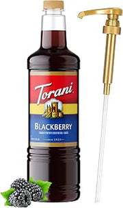 Torani Blackberry Syrup 1L with Pump – Coffee, Cocktails & Lemonades