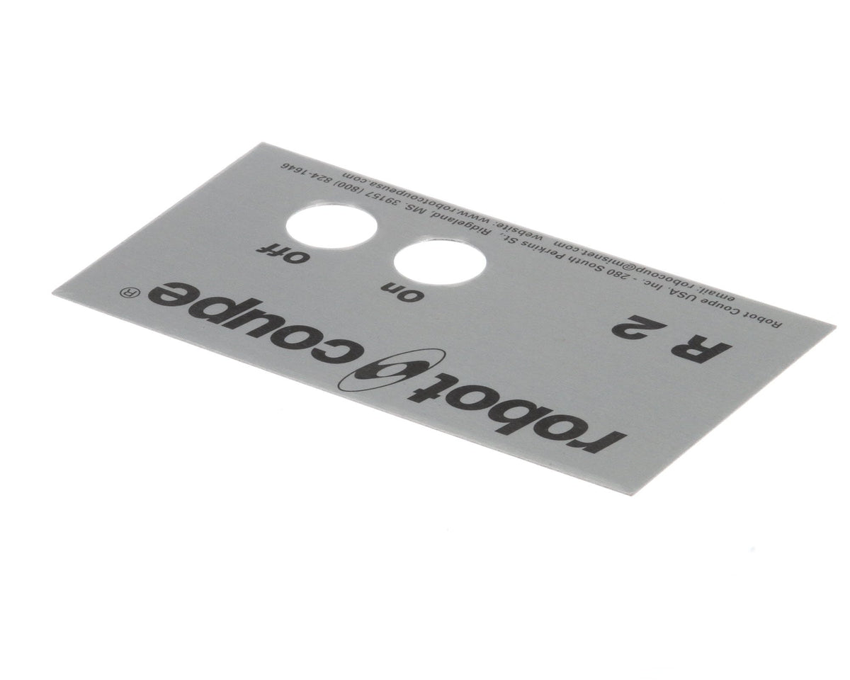 Front Plate Data by Robot Coupe – Model 400538