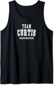 Team CURTIS Lifetime Member Family Last Name Tank Top