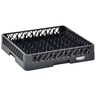 Traex Black Plastic Plate Peg Dishwashing Rack - 19 3/4"L x 19 3/4"W x 4"H by Vollrath – 19 3/4" L x 19 3/4" W x 4" H, Plastic, Black, Model 29419171941