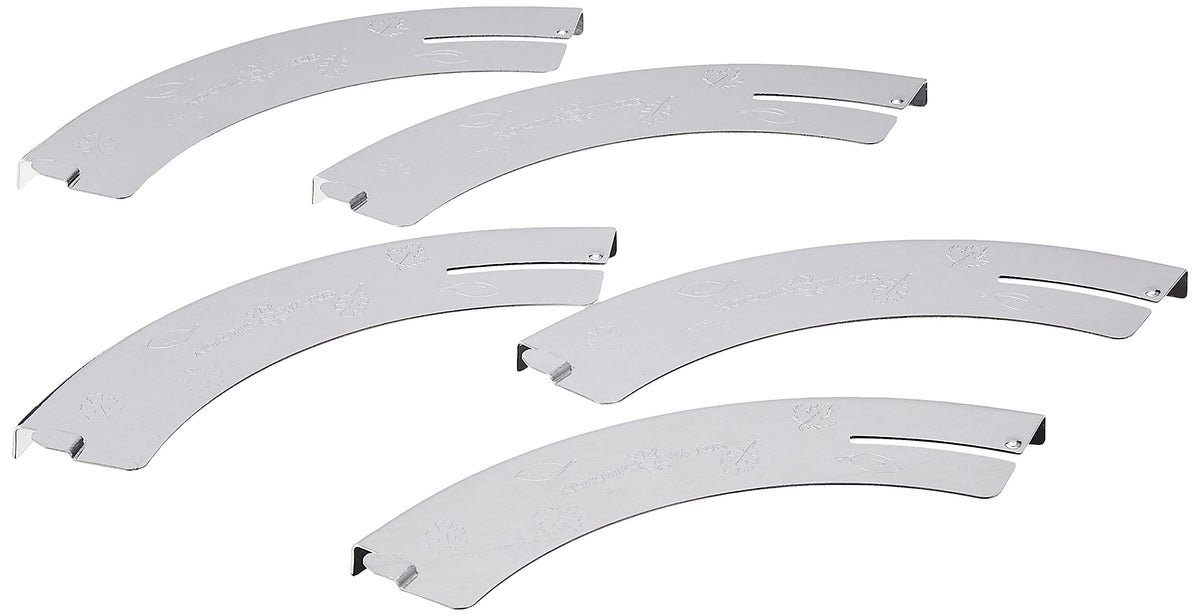 Nordic Ware (Pack of 6) / Adjustable Pie Shield / Metal Baking & Cookie Sheets