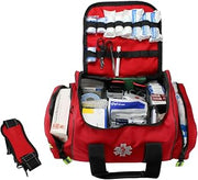 First Aid Only 91484 Basic First Aid Kit First Responder Bag with Bleed Control, 335 Pieces