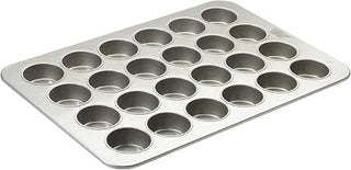 Winco 17 7/8" x 25 7/8" 24 Cup Jumbo Aluminized Steel Muffin Pan