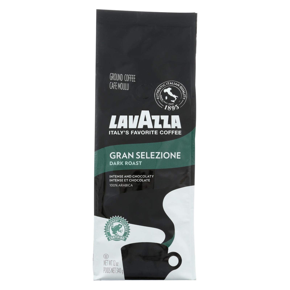 Lavazza Intense and Chocolaty / 2.4 Ounce (Pack of 5) / 5 Ground Coffee