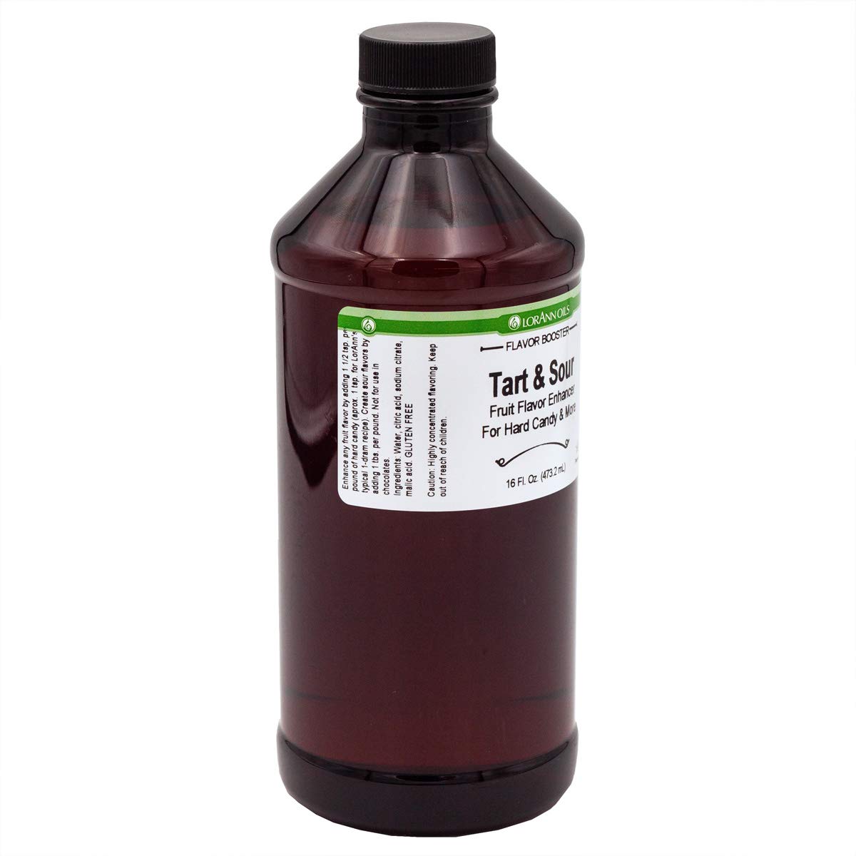 LorAnn Tart and Sour Flavor Enhancer - 16 ounce bottle by LorAnn Oils – 16 Fl Oz (Pack of 1), Clear, Model 6035-1000