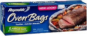 Reynolds Oven Cooking Large Size for Meats & Poultry up to 8-Pounds, 5 Count Boxes (Pack of 12)