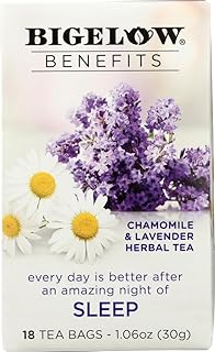 Bigelow Tea Bigelow Benefits - Chamomile & Lavender Herbal Tea, Pack of 3