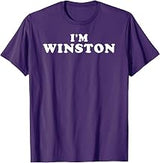 I'm Winston, My Name Is Winston, I am Winston, Personalized T-Shirt