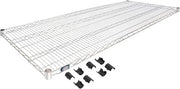 Nexel Chrome Wire Shelf, 72" x 24"