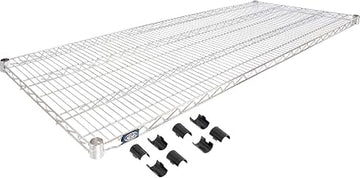 Nexel Chrome Wire Shelf, 72" x 24"