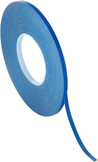 Chartpak Graphic Art Tape, 1/8 W x 324 L Inches, Blue Matte, 1 Roll (BG1253M)