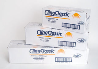Clingclassic Wrap by AEP – 18" W x 2000' L, Plastic, Model 30550400