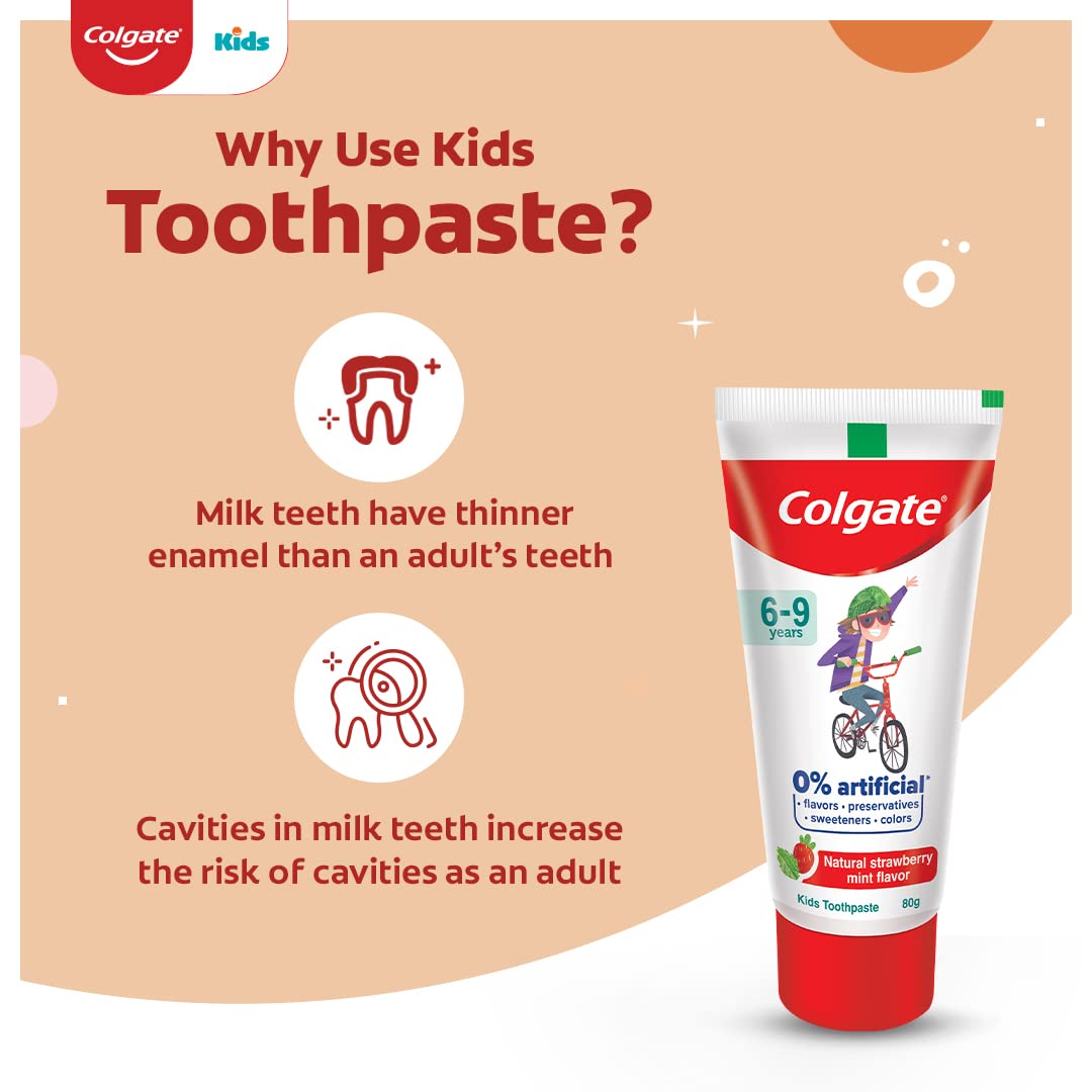 Kids Cavity Protection Toothpaste 6-9 Years by Colgate – 1.7 Ounce (Pack of 1), Model CPSKU30