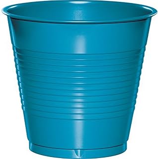 Creative Converting Party Supplies, 16 oz, Turquoise (20 Count)