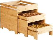 Rosseto BD131 Natura Nesting Box Stands, Bamboo