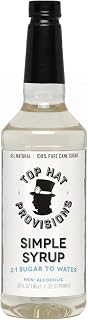 Top Hat Provisions Top Hat Simple Syrup - 100% Cane Sugar 2:1-32oz Bottle