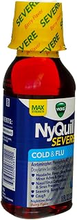 Vicks NyQuil Severe Cold & Flu Nighttime Relief (Case of 12)