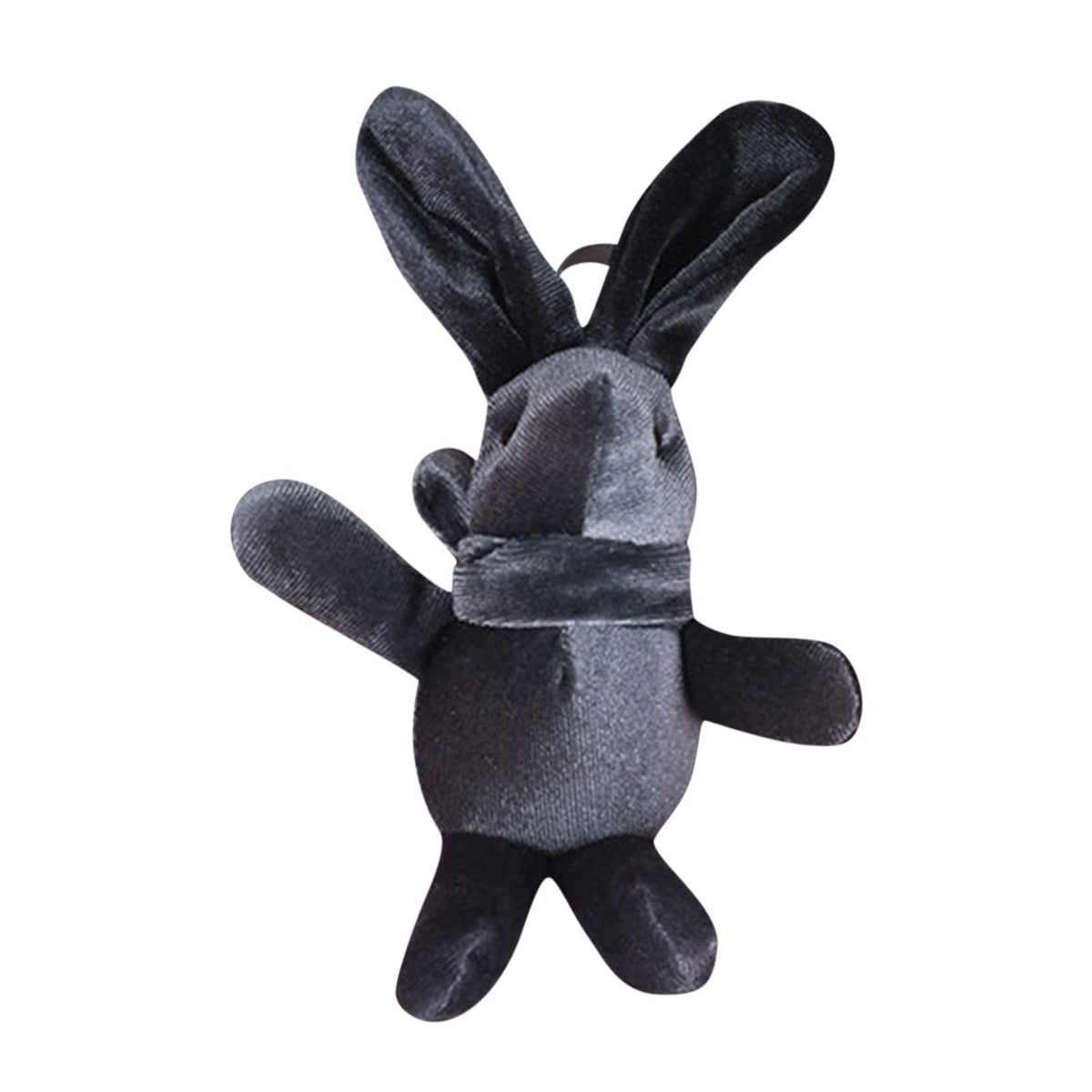Ball Garland Glass Plush Rabbit Gift Rabbit Doll Decoration Pendant Easter Decoration Hangs Mini Valentine Gnomes (Dark Gray by Cakina – Glass