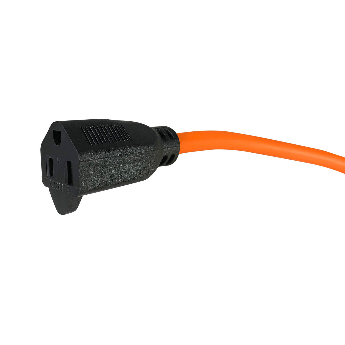 Three Conductor Grounded Orange Cord - 125V 16/3 x 25ft by US Wire and Cable – 25 ft, PVC, Orange, Model ELC0007