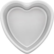 Fat Daddio's PHT-83 Anodized Aluminum Heart Cake Pan, 8 x 3 Inch