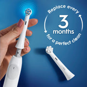 iO Ultimate Clean Replacement Brush Heads by Oral-B – 1 Count (Pack of 5), Nylon, White, Pack of 5, Model Oral-B iO Ultimate Clean