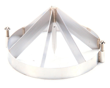 6-Section Wedge Master Blade Assembly by Vollrath – 9.84x9.06x15.35, Stainless Steel, Silver