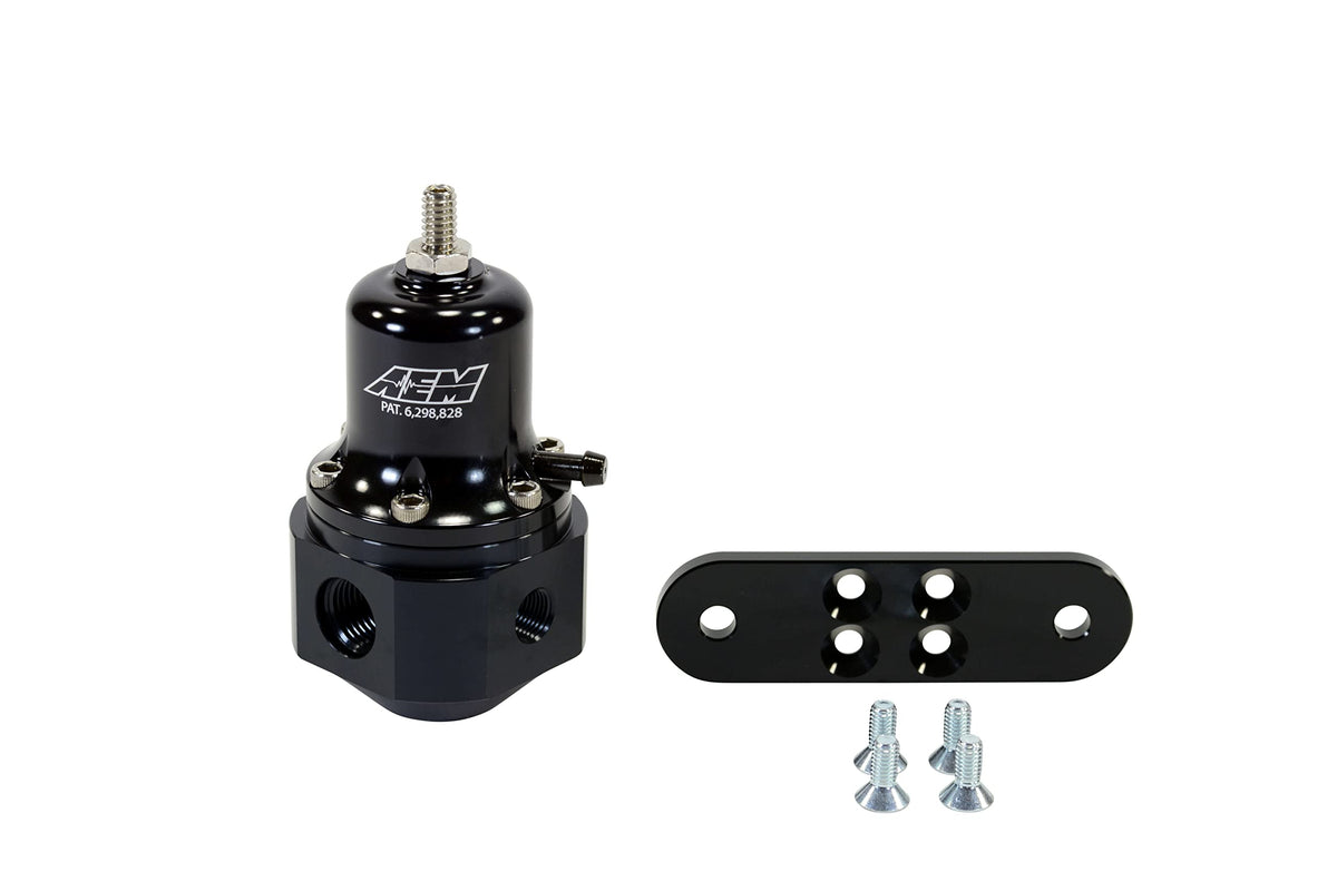 Fuel Pressure Regulator by AEM – No Size, Plastic, Black, Model 25-305BK