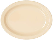Winco 9-3/4" x 6-3/4" / Tan / Classic Platters