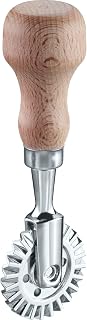 Westmark Ravioli Cutter/Pastry Wheel Sofia – Practical Pastry Wheel for Cutting Out Homemade Pasta and Pastry Dough, Wheel Diameter 39 mm – Zinc, Beechwood
