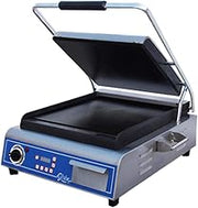 Globe GSG14D Deluxe Countertop Smooth Panini Single Grill, NSF