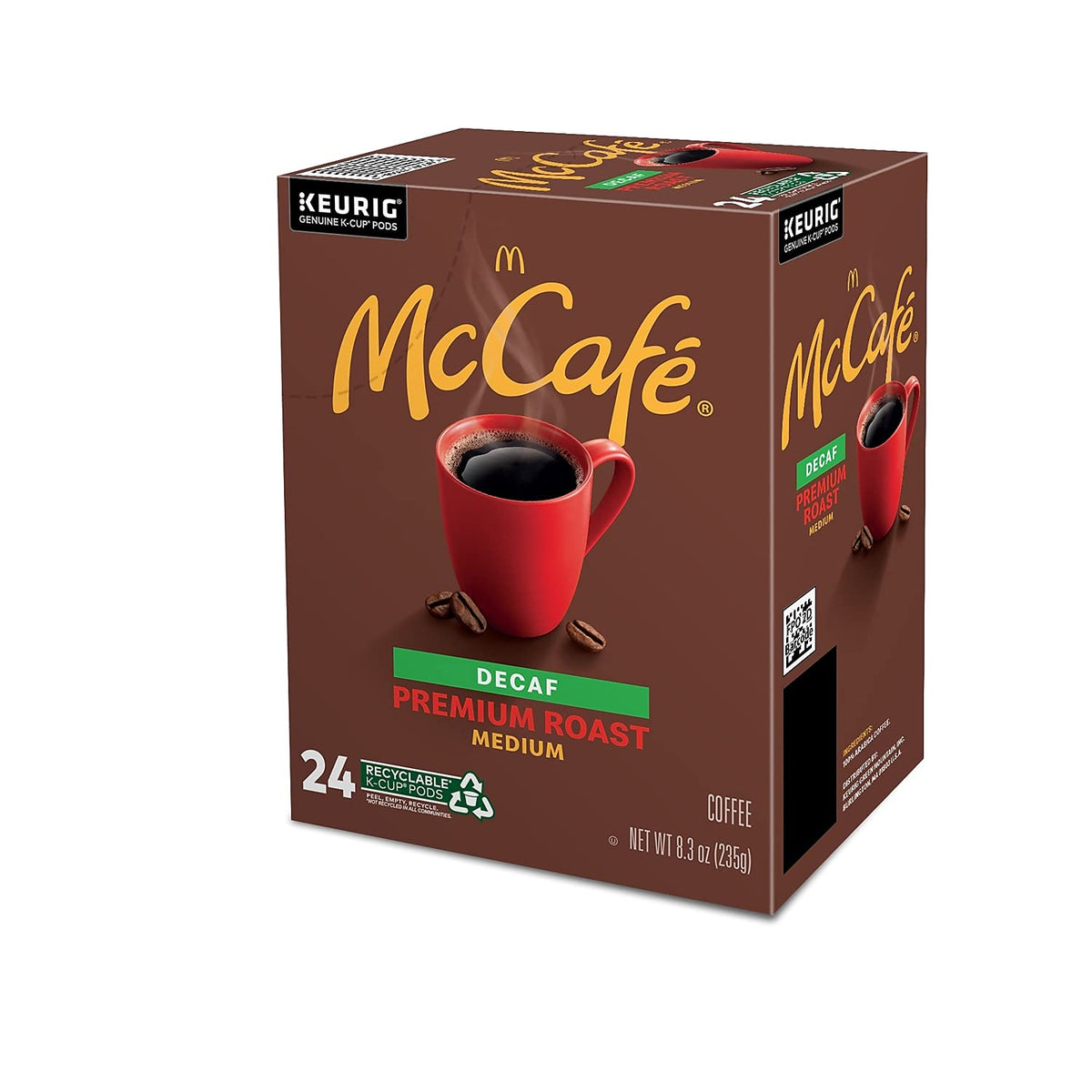 Premium Roast Decaf K-Cup by McCafe – 24 Count (Pack of 1), Model 5000358125