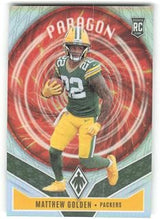 2025 Panini Phoenix Paragon #13 Matthew Golden Green Bay Packers NFL Football Trading Card