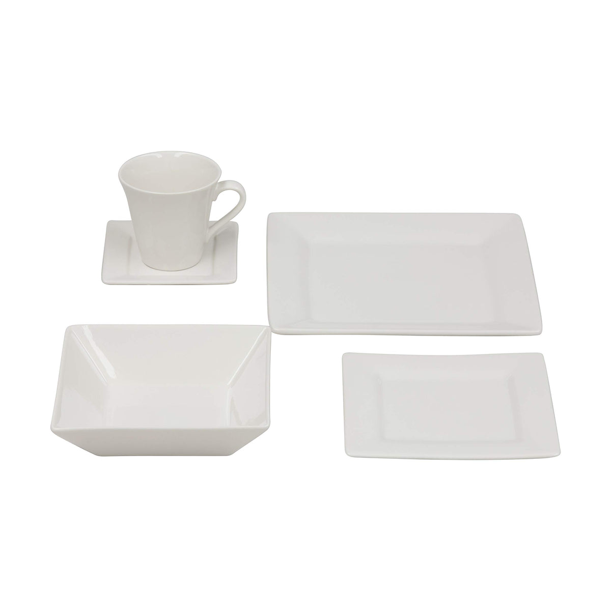10 Strawberry Street Cream White / 30 PC / 1 Dinnerware Sets