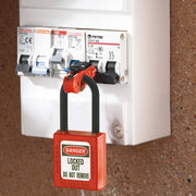 Master Lock Standard Toggles / Red / Modern Miniature Circuit Breakers
