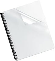 Fellowes Binding Presentation Covers, 8mil, Letter, 25 Pack, Clear (52043)