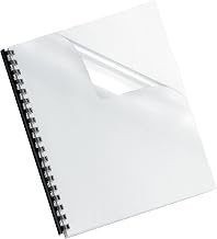 Fellowes Binding Presentation Covers, 8mil, Letter, 25 Pack, Clear (52043)